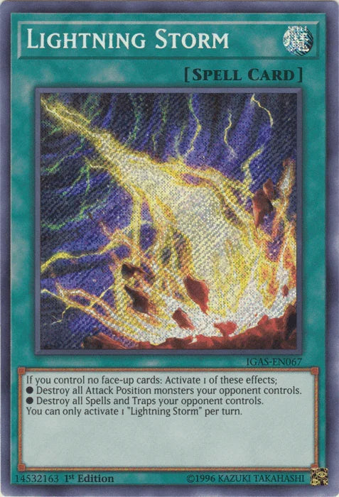 Lightning Storm [IGAS-EN067] Secret Rare - for just $3.05! 