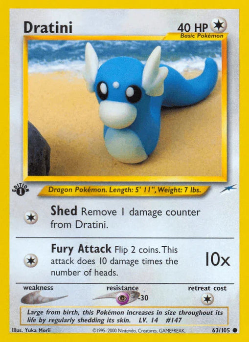 Dratini (63/105) [Neo Destiny 1st Edition] - for just $1.60! 