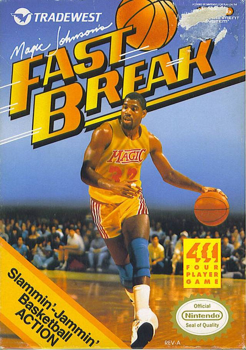 Magic Johnson's Fast Break (Nintendo NES) - for just $0! 