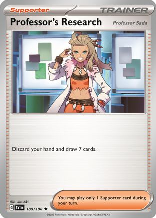Professor's Research 189/198 - Deck Exclusives - for just $0.05! 