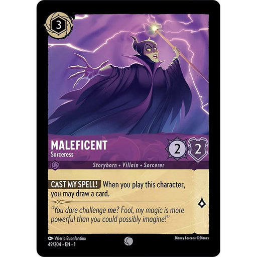 Maleficent - Sorceress (49/204) [The First Chapter] - Just $0.05! Shop now at Retro Gaming of Denver