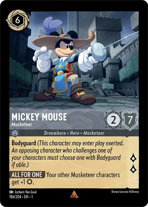 Mickey Mouse - Musketeer (186/204) - The First Chapter - for just $0.11! 