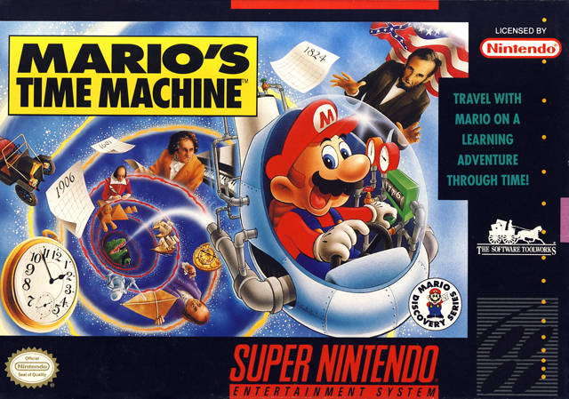 Mario's Time Machine (Super Nintendo) - for just $0! 
