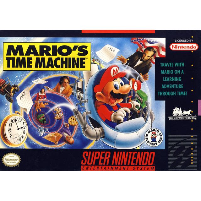 Mario's Time Machine (Super Nintendo) - Just $0! Shop now at Retro Gaming of Denver