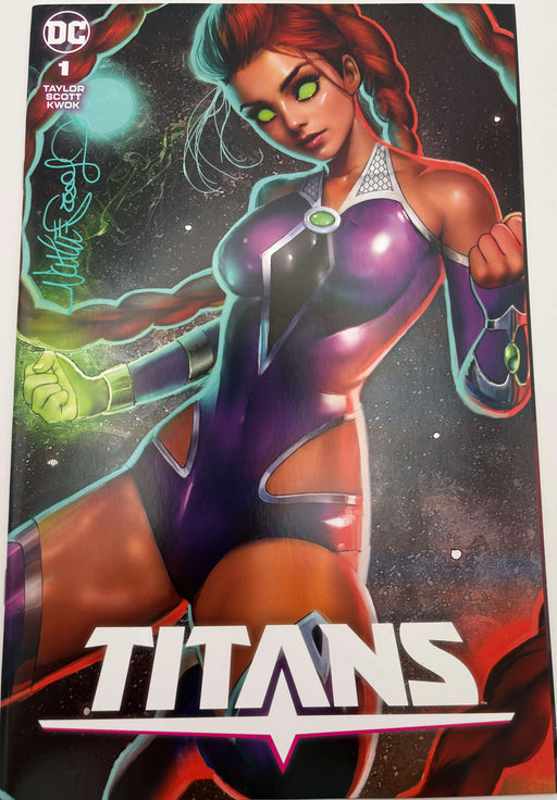 [Signed by Nathan Szerdy] TITANS #1 NATHAN SZERDY (616) EXCLUSIVE VAR [IN STOCK] - for just $20! 