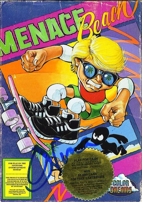 Menace Beach (Nintendo NES) - for just $0! 