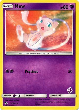 Mew (32/68) (Mewtwo Deck) [Battle Academy 2020] - for just $1.30! 