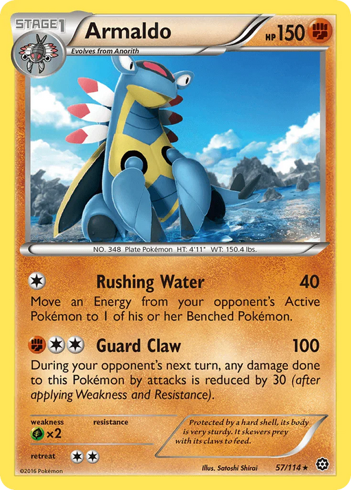 Armaldo (57/114) [XY: Steam Siege] - for just $0.20! 
