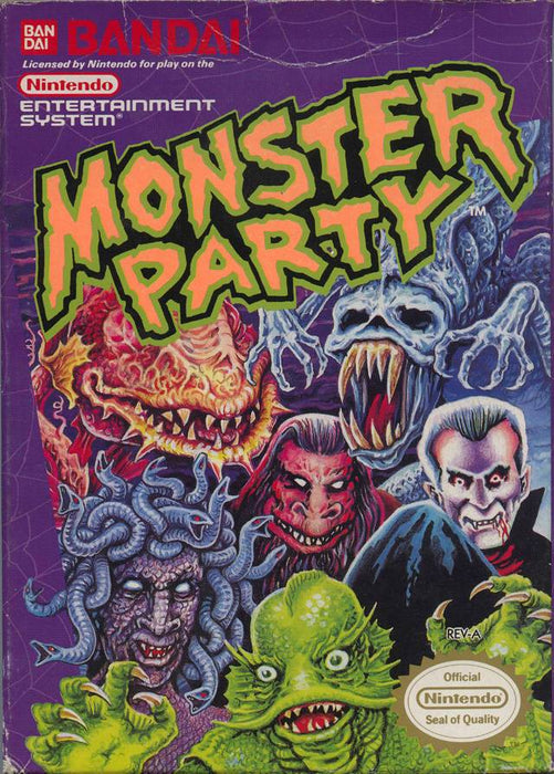 Monster Party (Nintendo NES) - for just $0! 