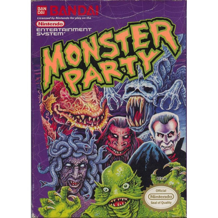 Monster Party (Nintendo NES) - Just $0! Shop now at Retro Gaming of Denver