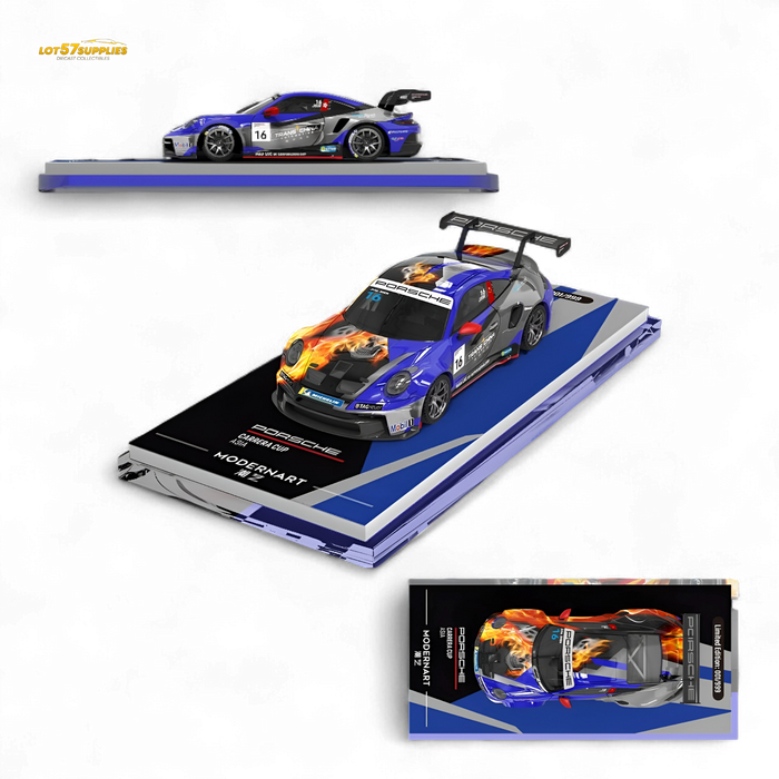 Modernart Porsche 911 GT3 Carrera Cup Asia Masters #16 1:64 - for just $36.99! 