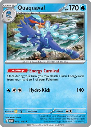Quaquaval 054/198 - Deck Exclusives - for just $0.10! 