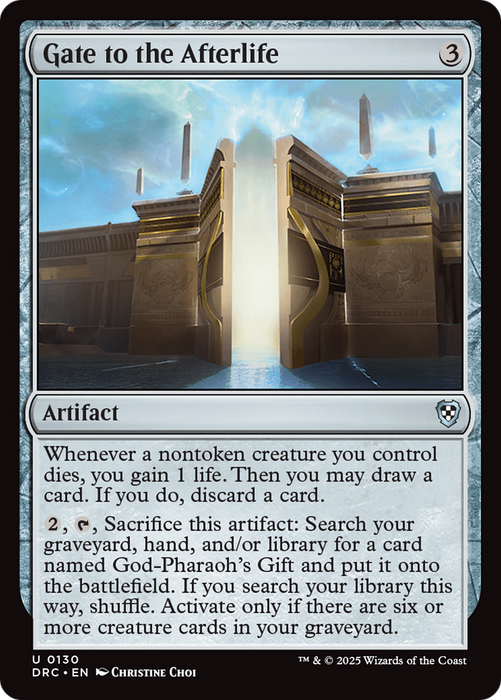 Gate to the Afterlife (DRC-130) - Commander: Aetherdrift - for just $0.08! 