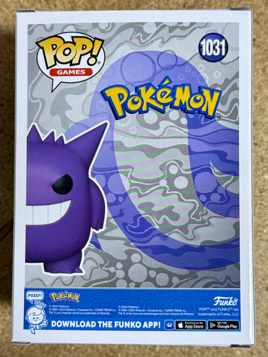 Funko Pop! Games Gengar #1031 Poison Ghost Type 2024 Pokemon #094 - for just $13! 