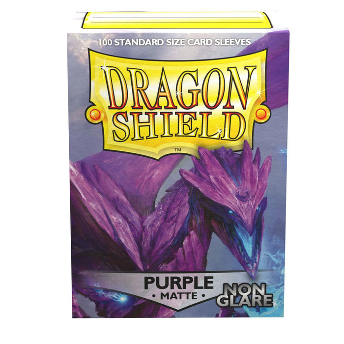 Dragon Shield: Standard 100ct Sleeves - Purple (Non-Glare Matte) - Just $0! Shop now at Retro Gaming of Denver