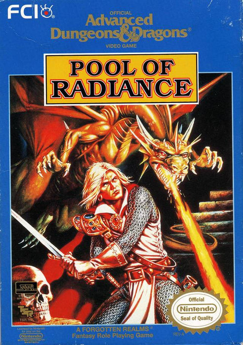 Advanced Dungeons and Dragons: Pool of Radiance (Nintendo NES) - for just $0! 