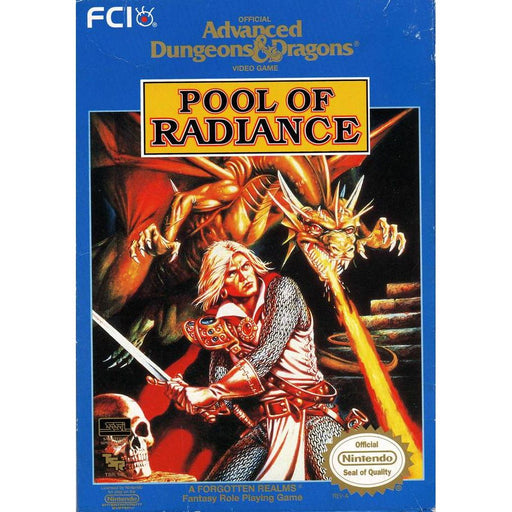 Advanced Dungeons and Dragons: Pool of Radiance (Nintendo NES) - Premium Video Games - Just $0! Shop now at Retro Gaming of Denver