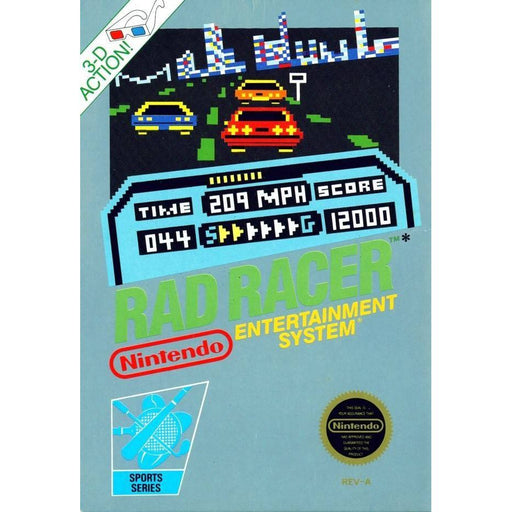 Rad Racer With Box (Nintendo NES) - Just $0! Shop now at Retro Gaming of Denver