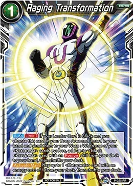 Raging Transformation (P-325) [Tournament Promotion Cards] - for just $0.35! 