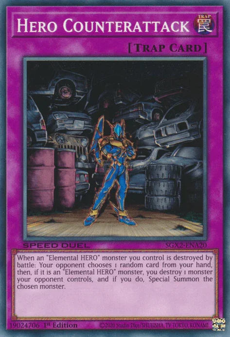 Hero Counterattack [SGX2-ENA20] Common - for just $0.10! 