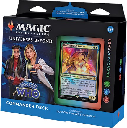 Universes Beyond: Doctor Who - Paradox Power Commander Deck [WHO] - for just $39.99! 