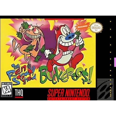 The Ren and Stimpy Show Buckeroo$ (Super Nintendo) - Premium Video Games - Just $0! Shop now at Retro Gaming of Denver