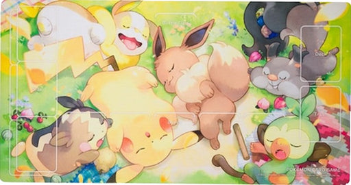 Playmat - Pikachu & Eevee “Thank you everyone” - Just $0! Shop now at Retro Gaming of Denver