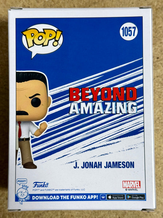 JK Simmons Signed J. Jonah Jameson Marvel Funko Pop #1057 Exclusive With JSA COA - for just $250! 