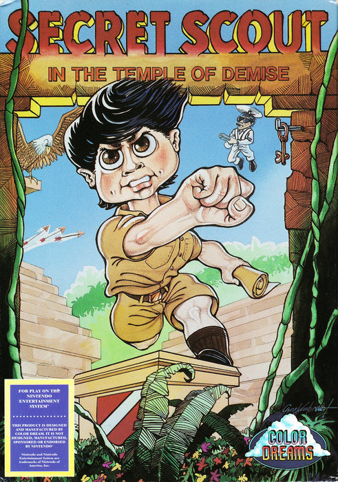 Secret Scout in the Temple of Demise (Nintendo NES) - for just $0! 
