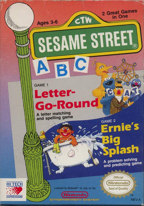 Sesame Street ABC (Nintendo NES) - for just $0! 