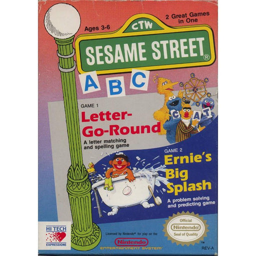 Sesame Street ABC (Nintendo NES) - Just $0! Shop now at Retro Gaming of Denver