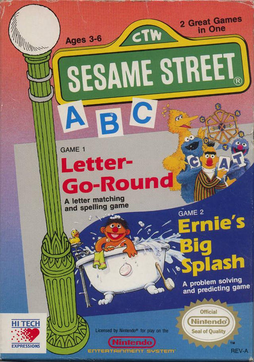 Sesame Street ABC (Nintendo NES) - for just $0! 