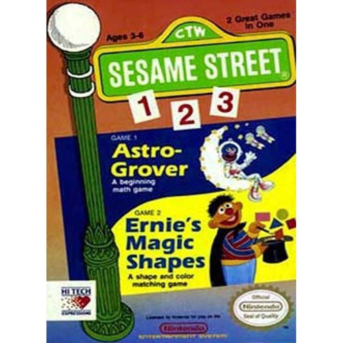 Sesame Street 123 (Nintendo NES) - Just $0! Shop now at Retro Gaming of Denver