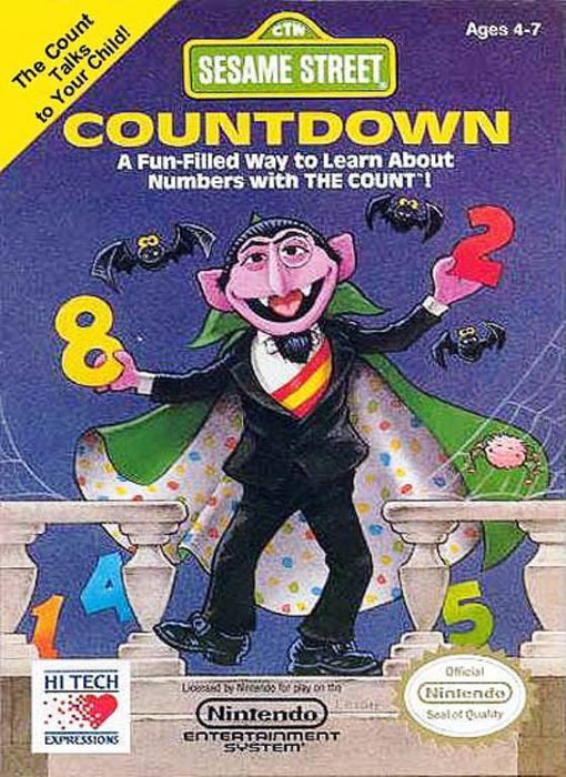 Sesame Street Countdown (Nintendo NES) - for just $0! 