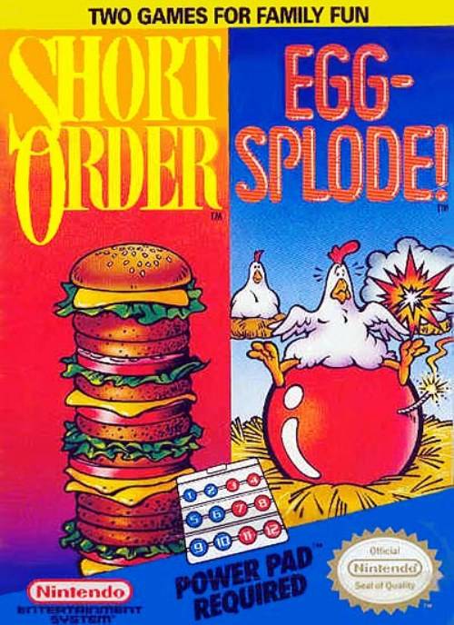 Short Order / Eggsplode! (Nintendo NES) - for just $0! 