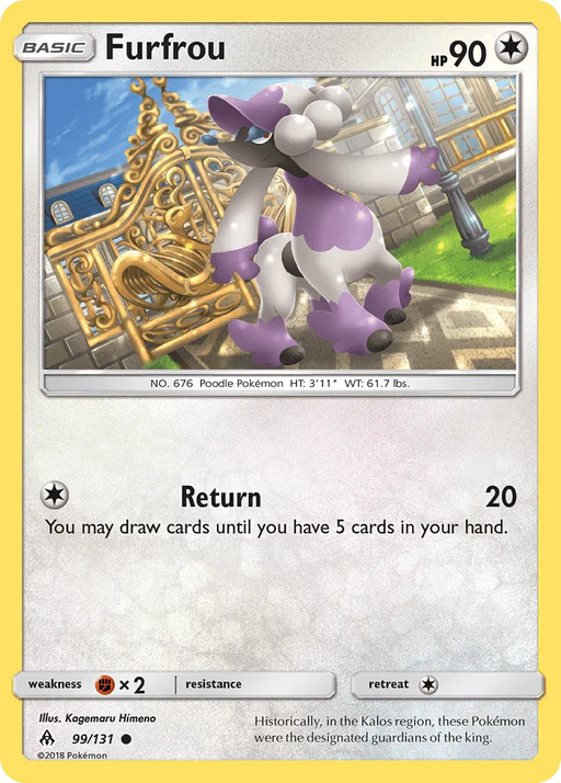 Furfrou (99/131) [Sun & Moon: Forbidden Light] - for just $0.10! 