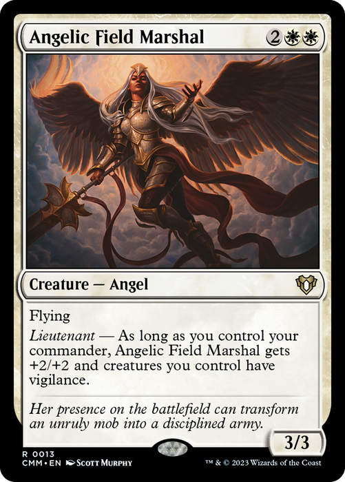 Angelic Field Marshal (CMM-013) - Commander Masters - for just $0.88! 