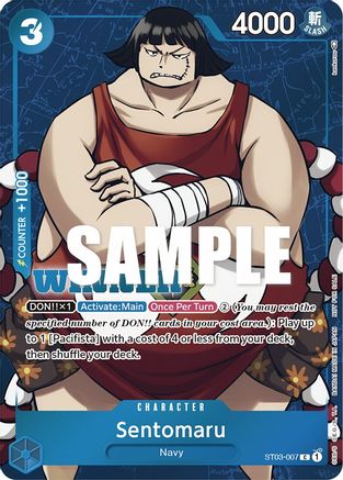 Sentomaru (Tournament Pack Vol. 3) [Winner] (ST03-007) - One Piece Promotion Cards Foil - for just $1.83! 