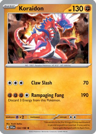 Koraidon 124/198 - Deck Exclusives - for just $0.05! 