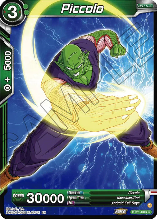 Piccolo (BT21-083) [Wild Resurgence] - for just $0.10! 