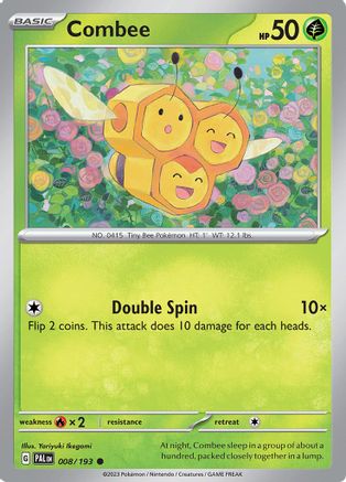 Combee 008/193 - SV02 Paldea Evolved - for just $0.05! 