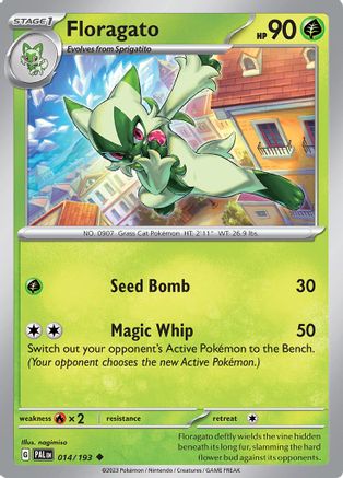 Floragato 014/193 - SV02 Paldea Evolved - for just $0.08! 