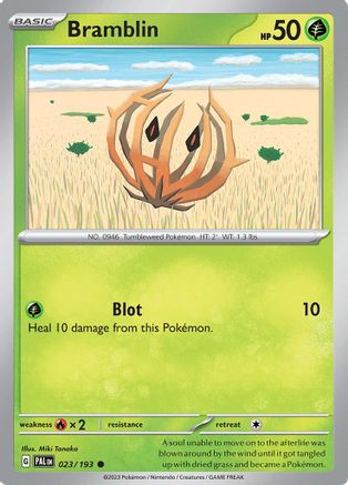 Bramblin 023/193 - SV02 Paldea Evolved - for just $0.05! 