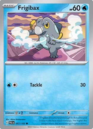 Frigibax 057/193 - SV02 Paldea Evolved - for just $0.08! 