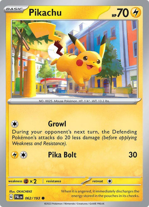 Pikachu (062/193) [Scarlet & Violet: Paldea Evolved] - for just $0.10! 