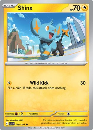 Shinx 069/193 - SV02 Paldea Evolved - for just $0.07! 