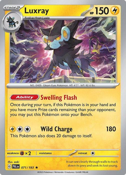 Luxray (071/193) [Scarlet & Violet: Paldea Evolved] - for just $0.10! 