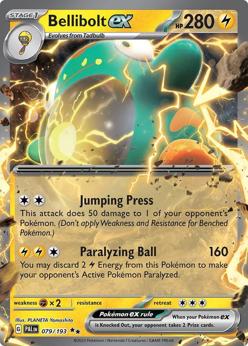 Bellibolt ex (079/193) [Scarlet & Violet: Paldea Evolved] - for just $0.35! 