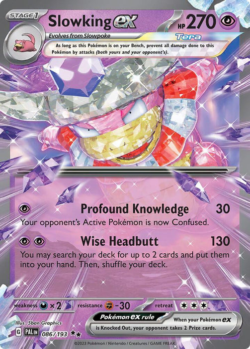 Slowking ex (086/193) [Scarlet & Violet: Paldea Evolved] - for just $0.40! 