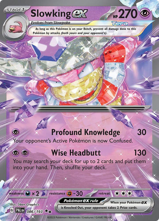 Slowking ex (086/193) [Scarlet & Violet: Paldea Evolved] - for just $0.40! 